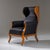 Biedermeier Wingback Chair, 1830 For Sale - Image 6 of 6