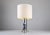 Steel Table Sculpture Lamp For Sale - Image 3 of 9