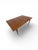 Elevate your dining space with this stunning Mid-Century Modern walnut dining table by Young Manufacturing, a perfect...