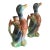 Pair 19th Century French Majolica Duck Decanters For Sale