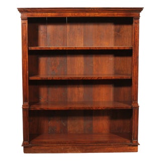 Open Bookcase in Rosewood For Sale