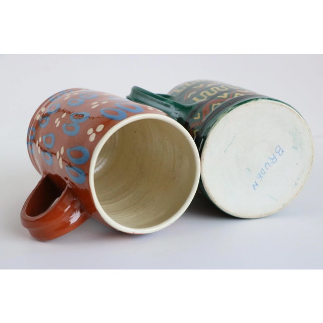 German Slipware Steins - a Pair For Sale - Image 9 of 10