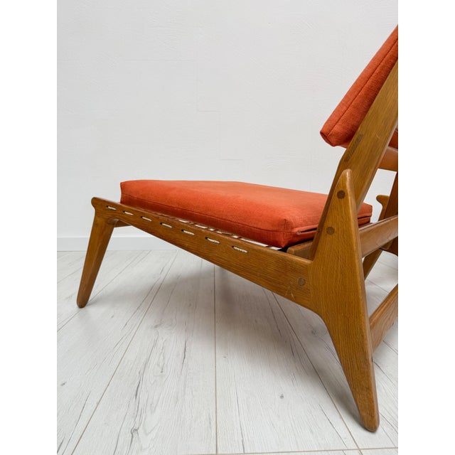 Brown Vintage Hunting Lounge Chairs with Ottomans by Heinz Heger for PGH Annaberg-Buchholz, 1960s, Set of 4 For Sale - Image 8 of 17