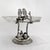 Victorian Victorian Silverplate Card Receiver Owls Derby Circa 1882 For Sale - Image 3 of 11
