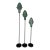 1990s Heads on Stand - Set of 3 For Sale