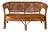 Vintage Bamboo Bench, 1970s For Sale