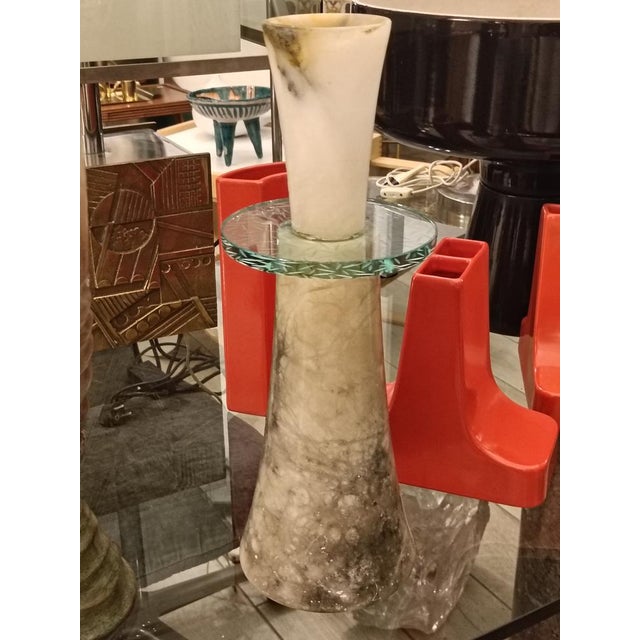 Alabaster Vase by Annibale Oste, Italy, 2009 For Sale - Image 3 of 9