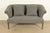 A gorgeous English Regency style rolled arm sofa, settee, or loveseat By Baker Furniture USA, Circa Early 21st Century...