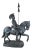 Life Size Roman Armoured Cavalry Officer on Horseback, 20th Century, Bronze For Sale