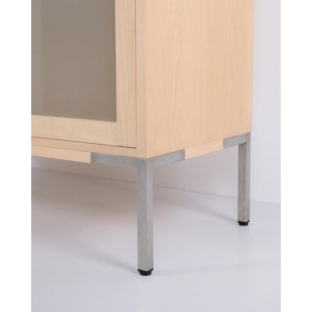 Naver Collection Display Cabinet Model AK 1280 in Ash by Nissen & Gehl for Aksel For Sale - Image 5 of 11