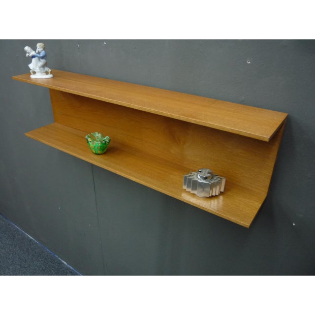 Teak Wall Shelf by Wilhelm Renz, 1960s For Sale - Image 10 of 10