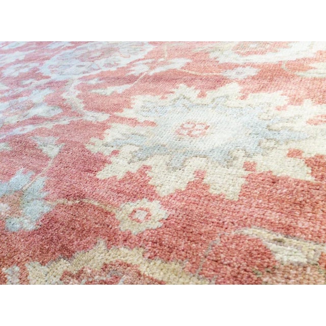 Modern Pasargad Home Sultanabad Rust Wool Area Rug- 8' 2'' X 10' 1'' For Sale - Image 3 of 4