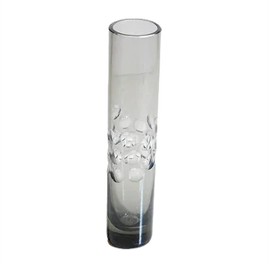 Cylindrical Smokey Colored Vase, 1960s