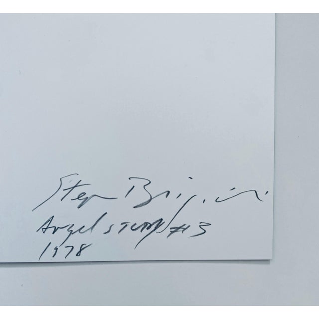 Stephen Brigidi, Angel Study, Vintage C Print Color Photograph Signed Surrealist Photo Rome Italy, 1978 For Sale - Image 4 of 6