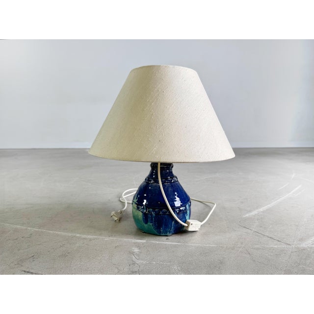 Vintage Ceramic Table Lamp, 1960 For Sale - Image 6 of 12