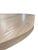 Tan Saima Racetrack Solid White Oak Dining Table Natural For Sale - Image 8 of 9