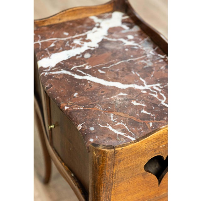 19th Century French Chevet Table For Sale - Image 9 of 11
