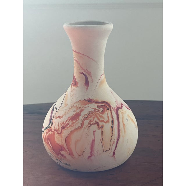 Mid 20th Century Nemadji Pottery Vase For Sale - Image 4 of 7