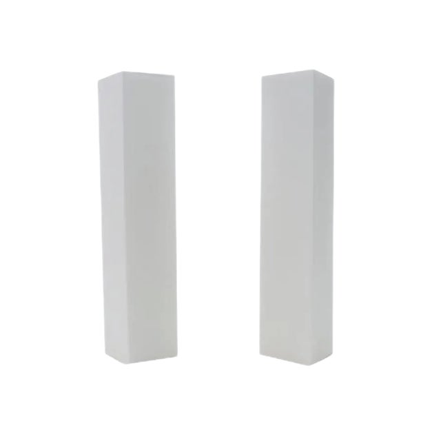 Large German Opaline Glass Sconces from Staff , 1960s, Set of 2 For Sale