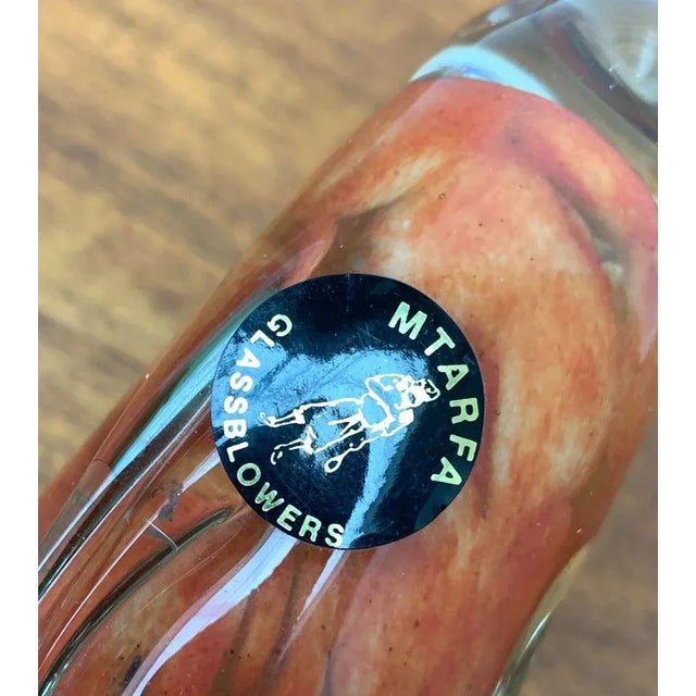 Vintage Glass Animal Penguin Sculpture from Mtarfa Glassblowers For Sale - Image 16 of 17