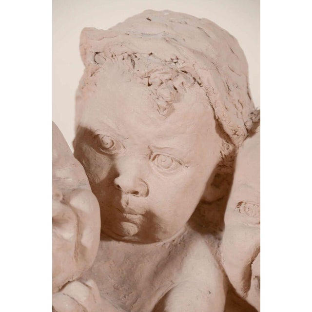 Italian 19th Century Terracotta Bust For Sale - Image 3 of 6