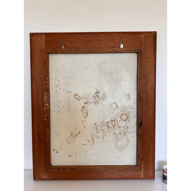 20th Century Oil Portrait of a Spanish Carmen Style Gypsy Woman in Large Frame For Sale - Image 10 of 12