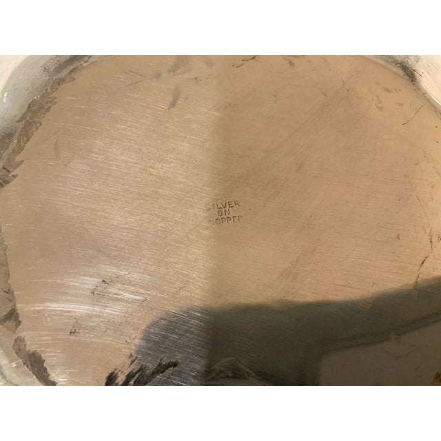 Art Nouveau Silver on Copper Bowl For Sale In New York - Image 6 of 8