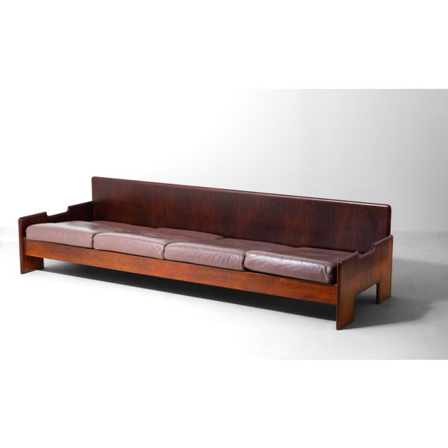 Vintage Loft Sofa in Leather, Italy, 1970s For Sale - Image 13 of 18