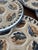 Discover this magnificent set of 6 earthenware oyster plates, featuring a rustic design and hand-painted. These plates...