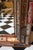 Stunning Large Hand-Made Reverse Painted Glass Paneled Mirror by Artist Robert Weiss, Peru For Sale - Image 13 of 14