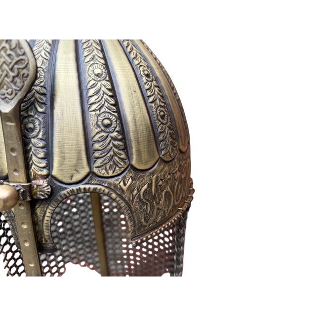 The fluted dome helmet, known in Ottoman armory tradition as the Chichak, was the defining silhouette of the mounted...