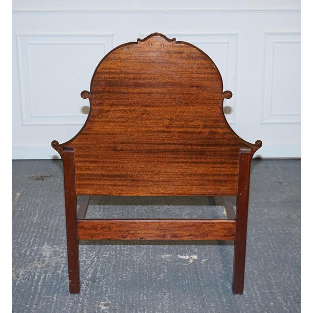 Art Deco English Burr Walnut Vono Bedstead Frame Queen Anne, 1930s For Sale - Image 14 of 16