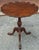 Refinished George III Style Mahogany Pie Crust Tea, Wine, Side Table, Circa 1880 For Sale - Image 9 of 11