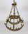 Renaissance Mid 20th Century Tudor Style 2-Tier Tole Ring Chandelier For Sale - Image 3 of 12
