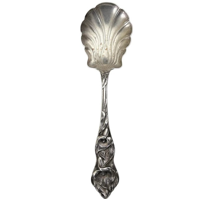 Metal Early 1900s Watson Sterling Silver Jam Spoon For Sale - Image 7 of 7