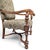 Early 20th Century Early 20th Century Louis XIII-Style High-Back Wood Armchair With Tapestry Upholstery For Sale - Image 5 of 13