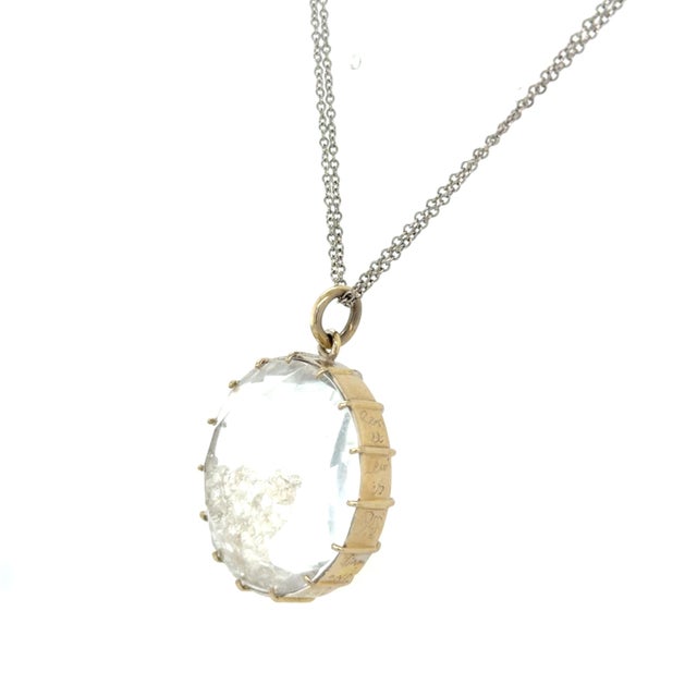 Renee Lewis, Diamond Shaker Pendant Necklace 18k White Gold For Sale In Chicago - Image 6 of 6