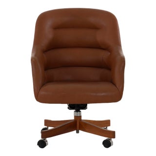 Ward Bennett Executive Desk Chair For Sale