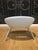 1990s 1990s White Scoop Chair by Starke For Sale - Image 5 of 6