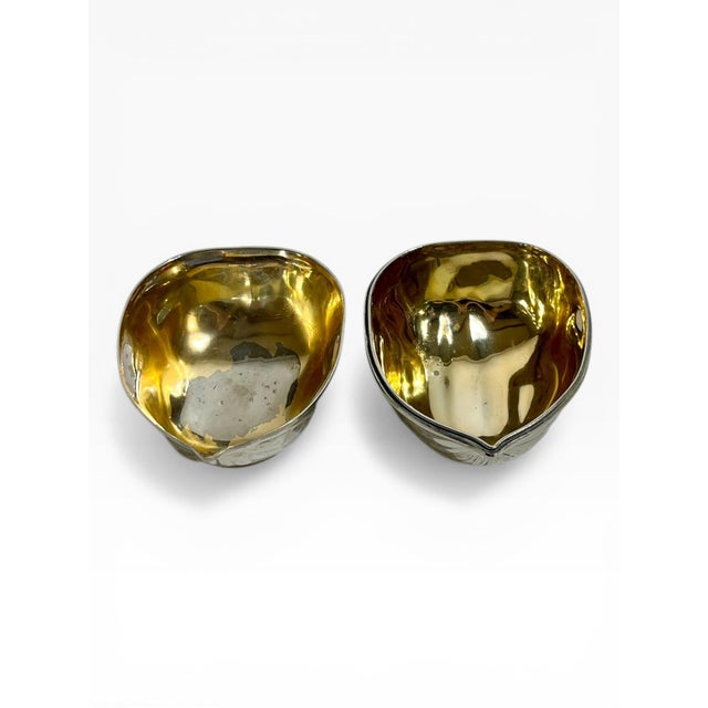 Silver Vintage French Silver-Plated Walnut Form Covered Box For Sale - Image 8 of 16