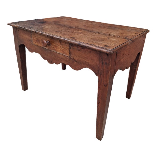 Rustic Louis XV Coffee Table in Walnut, 1700s For Sale