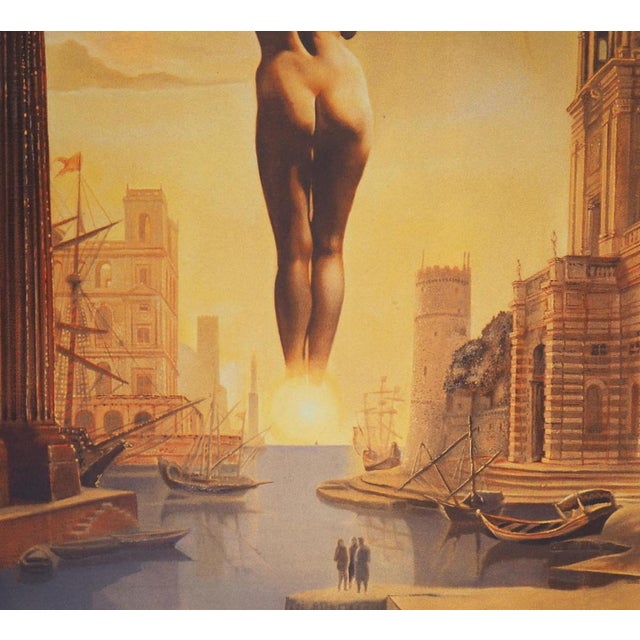 After Salvador Dali, Hand Removing the Golden Fleece, Signed Print For Sale - Image 6 of 10