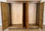 Gold Vintage French Carved Oak 4-Door Armoire For Sale - Image 8 of 9