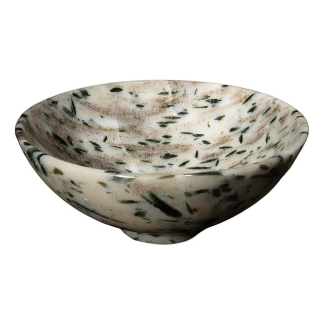Tourmaline Quartz Bowl, 6" For Sale