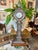 Art Deco Early 20th Century Art Deco Sterling Silver & Wood Mantel Clock For Sale - Image 3 of 8