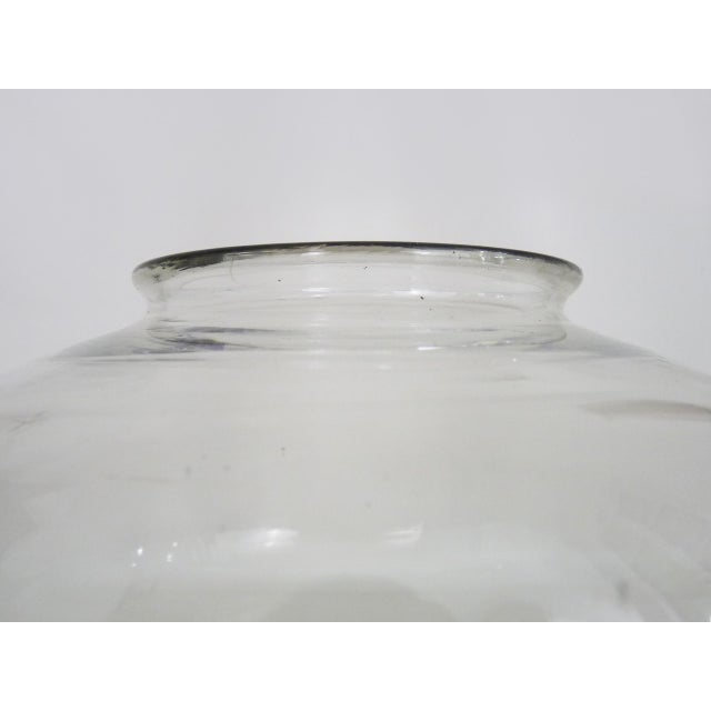Antique Blown Glass Leech Jar, 1800s For Sale - Image 3 of 9