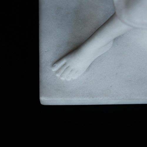 White Ernst Seger, Dancer, 1920s, Marble For Sale - Image 8 of 14
