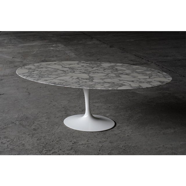 1990s Dining Set by Eero Saarinen for Knoll International, USA, 1990s, Set of 7 For Sale - Image 5 of 18