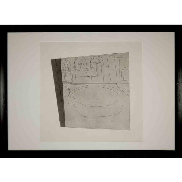 Ben Nicholson, Torcello II, 1967, Etching, Framed For Sale