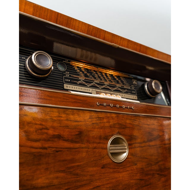 Music Cabinet 7050 by Grundig, 1950s For Sale - Image 4 of 10